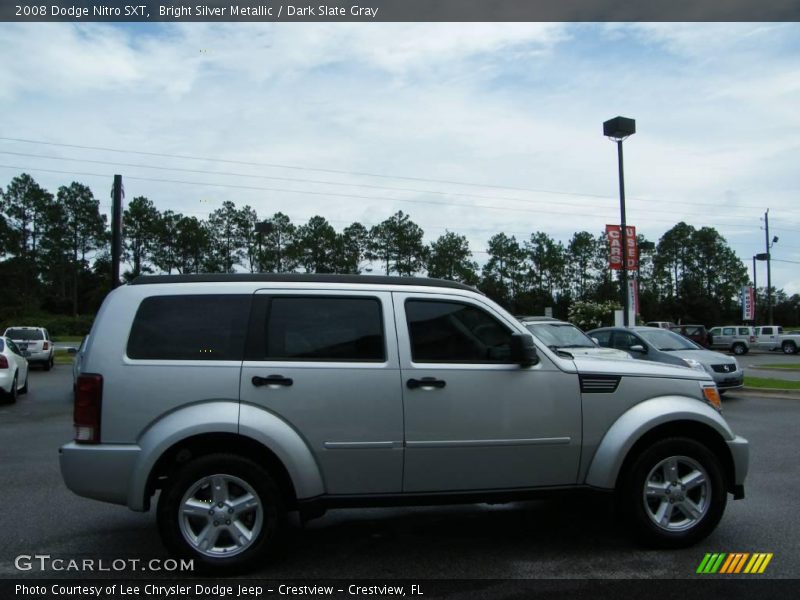 Bright Silver Metallic / Dark Slate Gray 2008 Dodge Nitro SXT