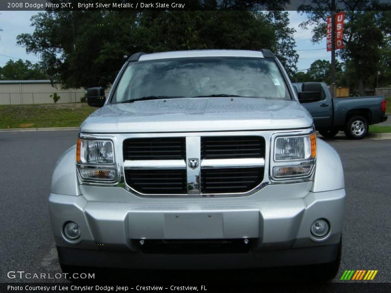 Bright Silver Metallic / Dark Slate Gray 2008 Dodge Nitro SXT
