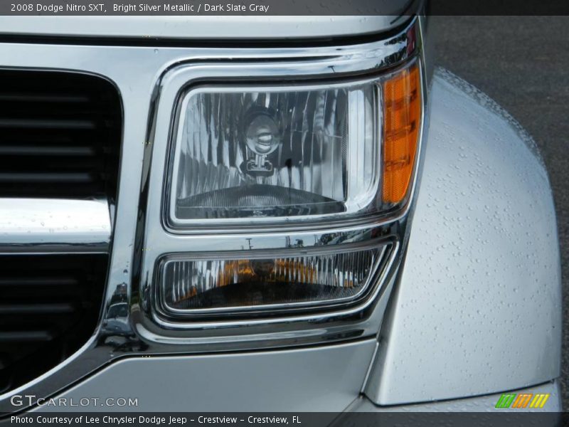 Bright Silver Metallic / Dark Slate Gray 2008 Dodge Nitro SXT