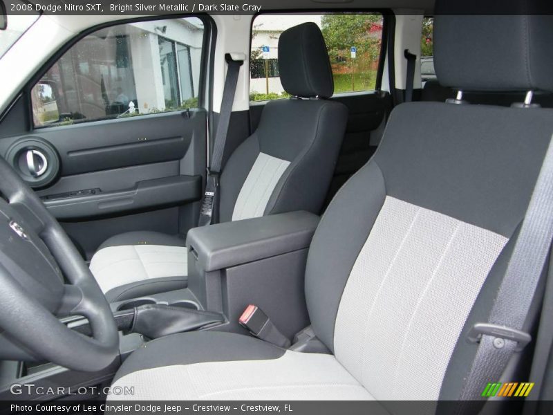 Bright Silver Metallic / Dark Slate Gray 2008 Dodge Nitro SXT