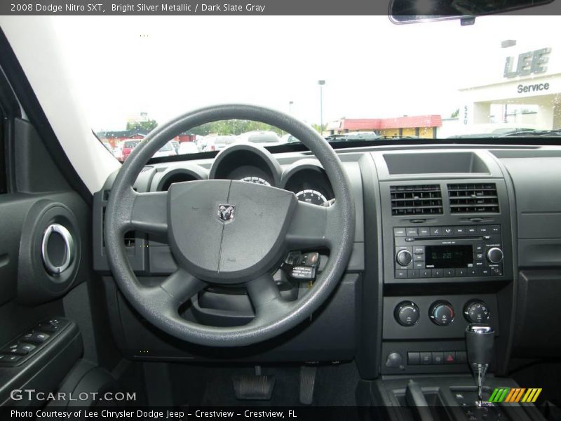 Bright Silver Metallic / Dark Slate Gray 2008 Dodge Nitro SXT