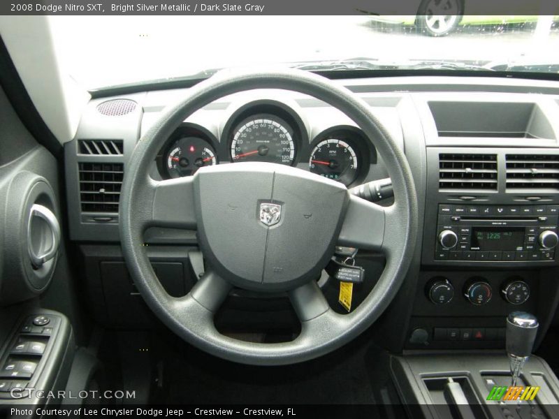 Bright Silver Metallic / Dark Slate Gray 2008 Dodge Nitro SXT