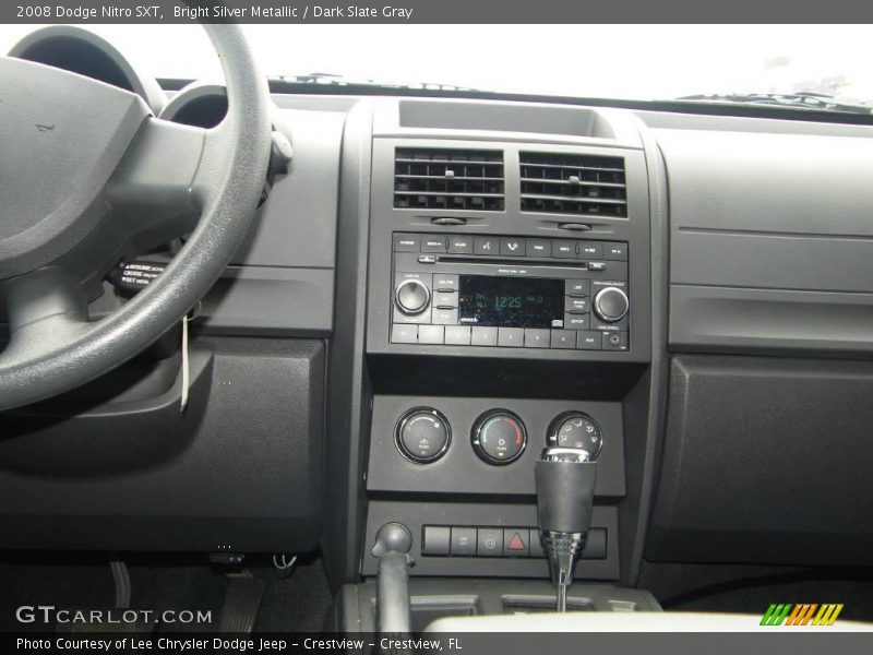 Bright Silver Metallic / Dark Slate Gray 2008 Dodge Nitro SXT