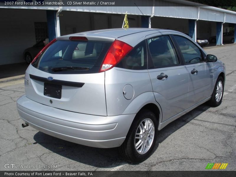 CD Silver Metallic / Charcoal 2007 Ford Focus ZX5 S Hatchback