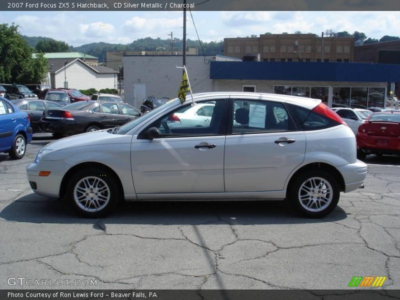 CD Silver Metallic / Charcoal 2007 Ford Focus ZX5 S Hatchback