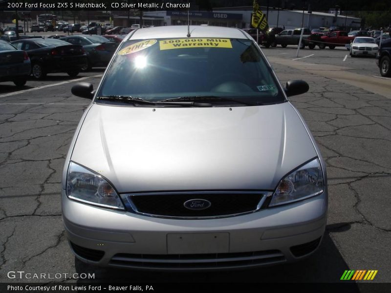 CD Silver Metallic / Charcoal 2007 Ford Focus ZX5 S Hatchback