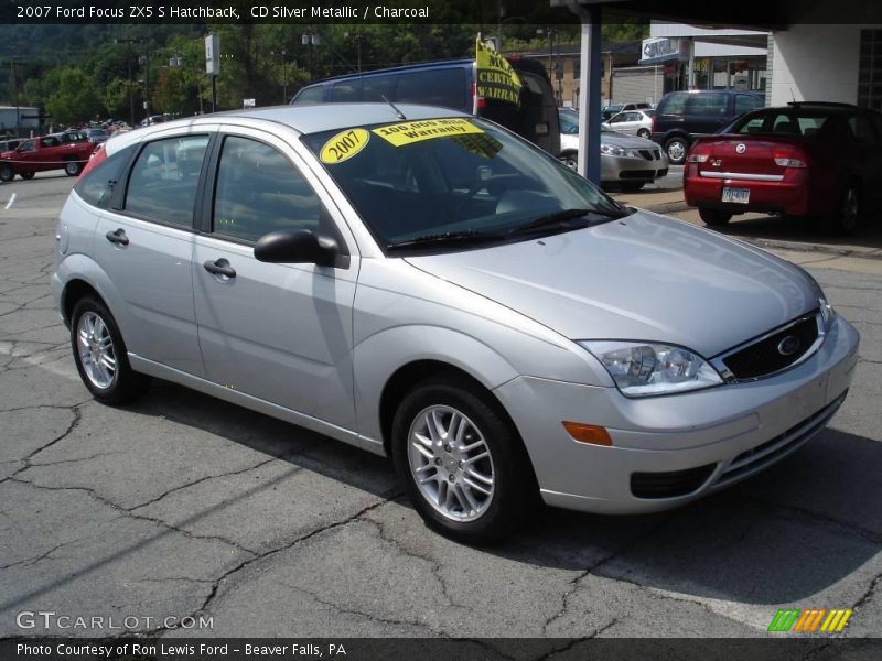 CD Silver Metallic / Charcoal 2007 Ford Focus ZX5 S Hatchback