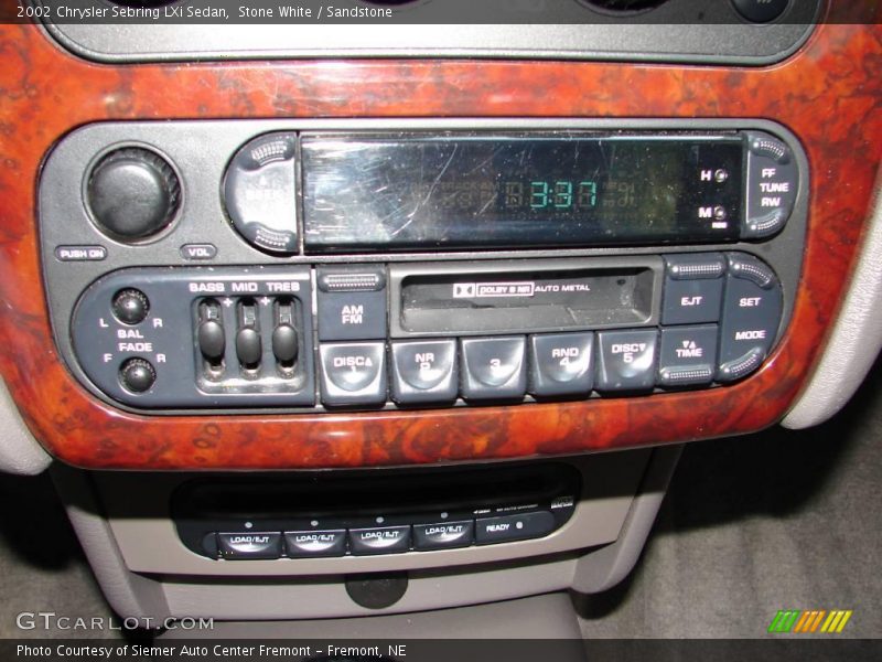 Stone White / Sandstone 2002 Chrysler Sebring LXi Sedan