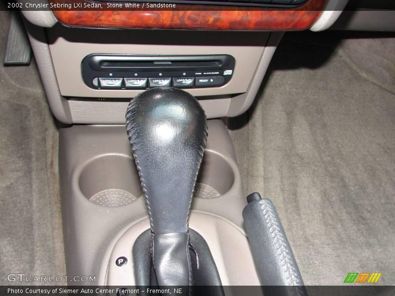 Stone White / Sandstone 2002 Chrysler Sebring LXi Sedan