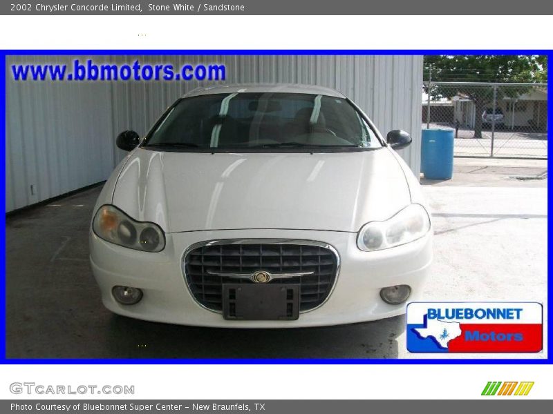 Stone White / Sandstone 2002 Chrysler Concorde Limited