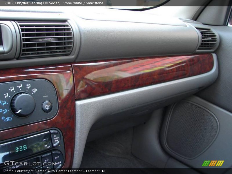 Stone White / Sandstone 2002 Chrysler Sebring LXi Sedan