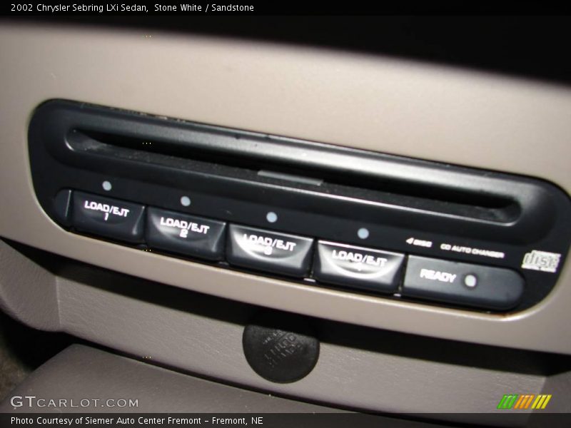 Stone White / Sandstone 2002 Chrysler Sebring LXi Sedan