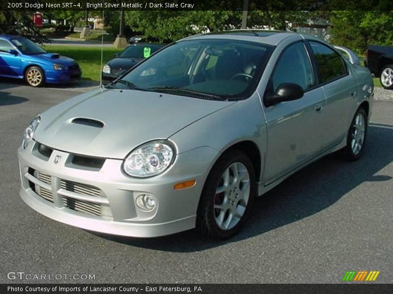 Bright Silver Metallic / Dark Slate Gray 2005 Dodge Neon SRT-4