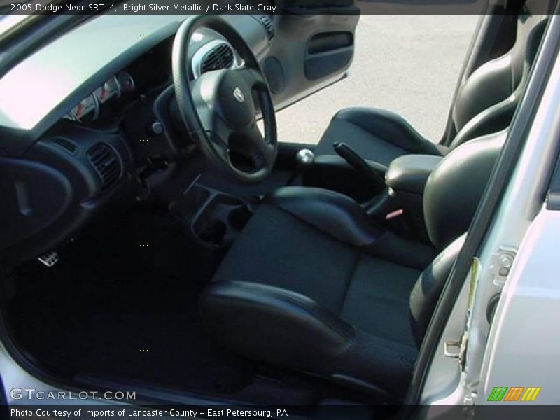 Bright Silver Metallic / Dark Slate Gray 2005 Dodge Neon SRT-4