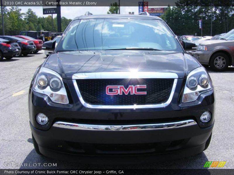 Carbon Black Metallic / Ebony 2010 GMC Acadia SLT