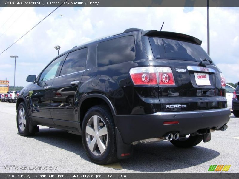Carbon Black Metallic / Ebony 2010 GMC Acadia SLT