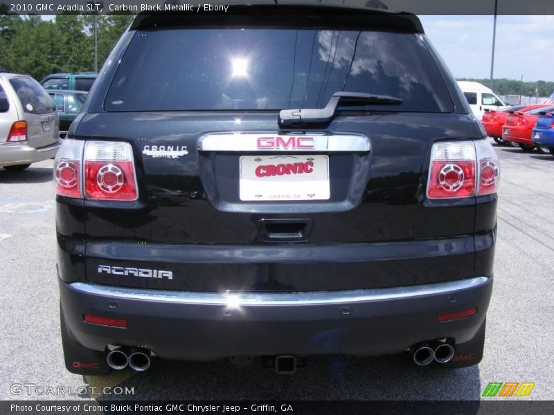 Carbon Black Metallic / Ebony 2010 GMC Acadia SLT