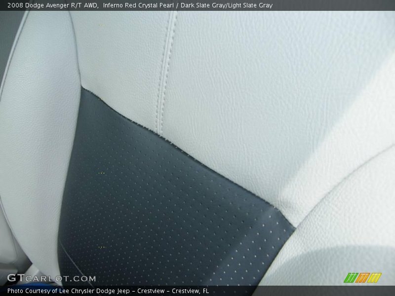 Inferno Red Crystal Pearl / Dark Slate Gray/Light Slate Gray 2008 Dodge Avenger R/T AWD