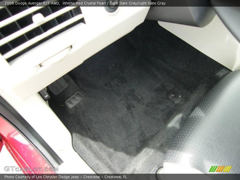 Inferno Red Crystal Pearl / Dark Slate Gray/Light Slate Gray 2008 Dodge Avenger R/T AWD