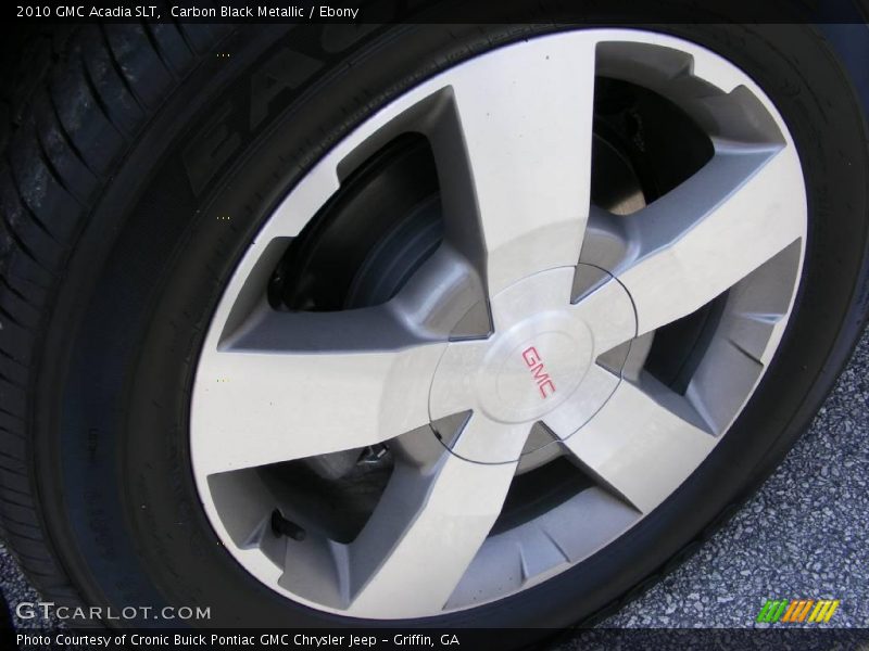 Carbon Black Metallic / Ebony 2010 GMC Acadia SLT