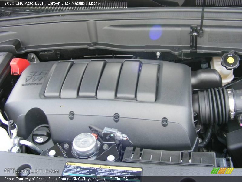 Carbon Black Metallic / Ebony 2010 GMC Acadia SLT