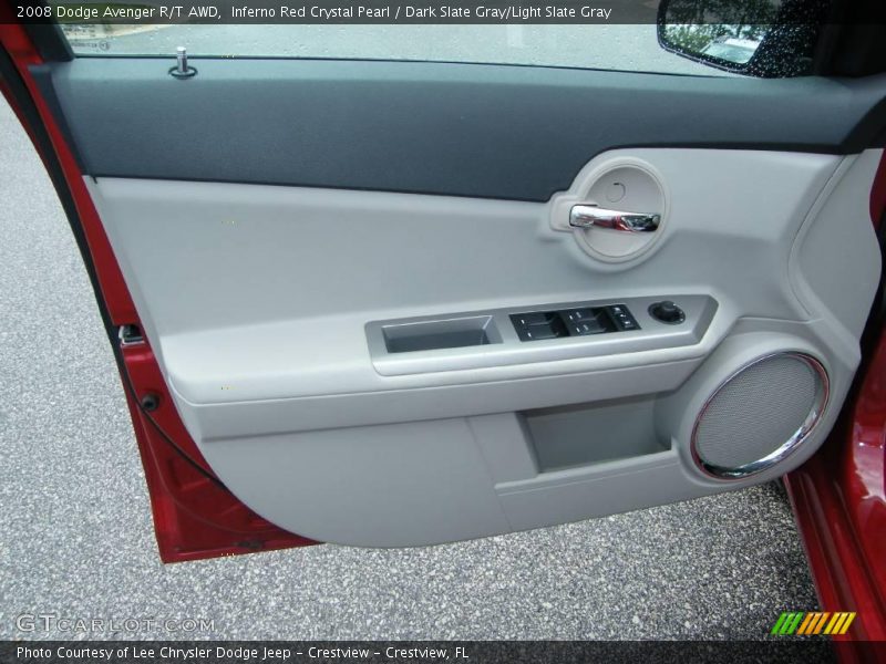 Inferno Red Crystal Pearl / Dark Slate Gray/Light Slate Gray 2008 Dodge Avenger R/T AWD