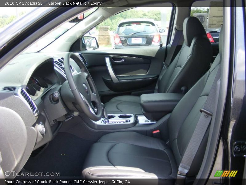 Carbon Black Metallic / Ebony 2010 GMC Acadia SLT