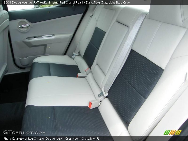 Inferno Red Crystal Pearl / Dark Slate Gray/Light Slate Gray 2008 Dodge Avenger R/T AWD