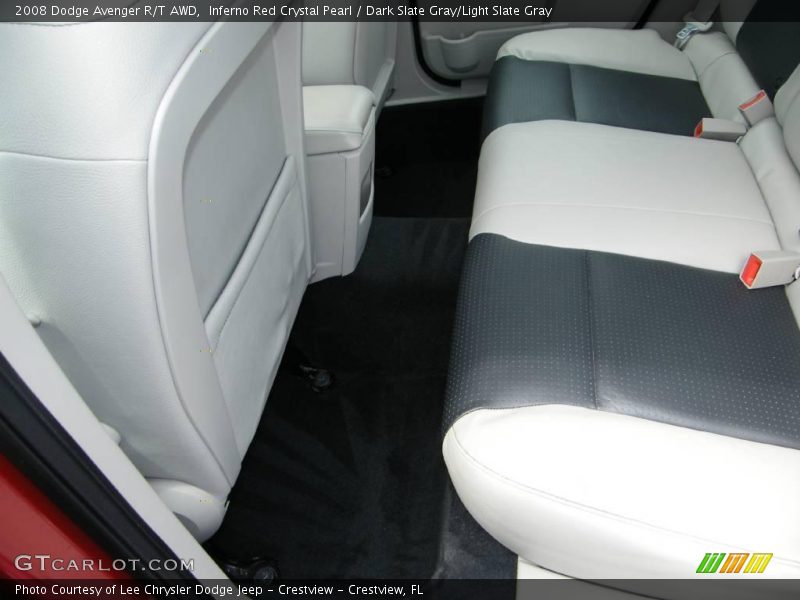 Inferno Red Crystal Pearl / Dark Slate Gray/Light Slate Gray 2008 Dodge Avenger R/T AWD