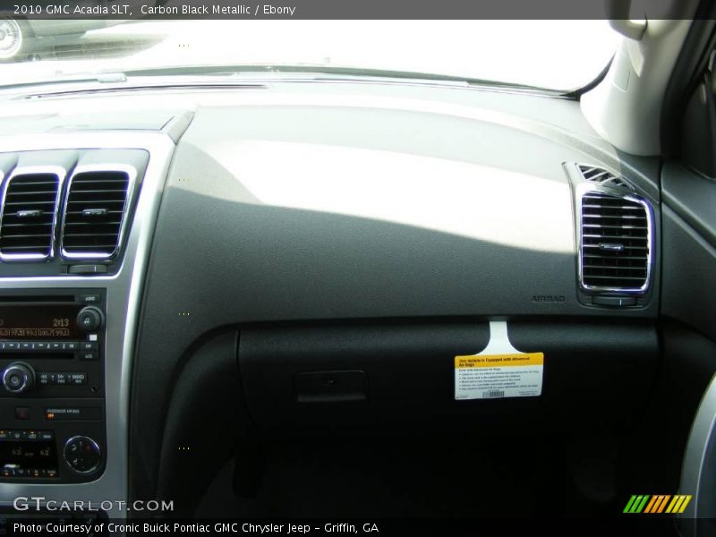 Carbon Black Metallic / Ebony 2010 GMC Acadia SLT
