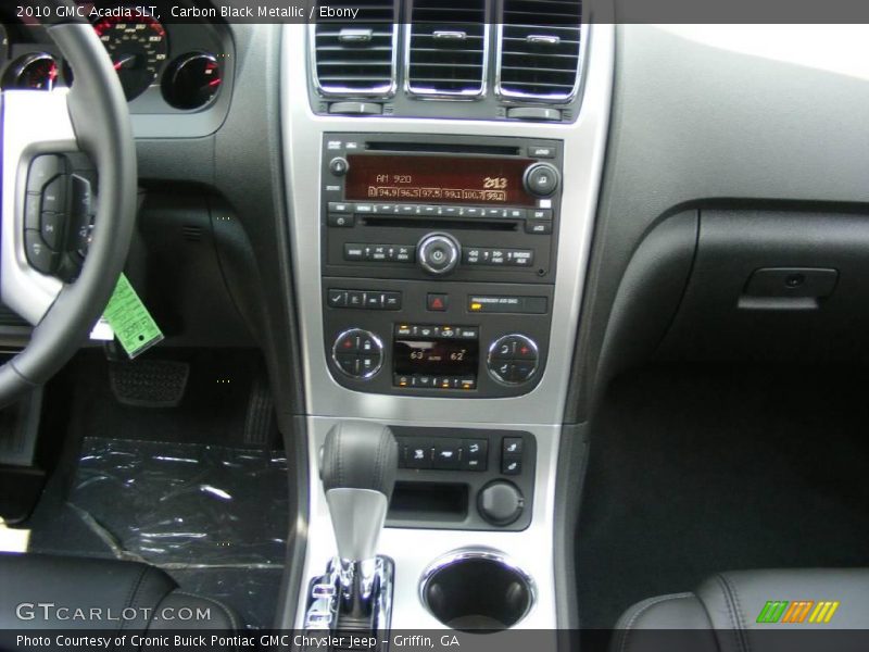 Carbon Black Metallic / Ebony 2010 GMC Acadia SLT