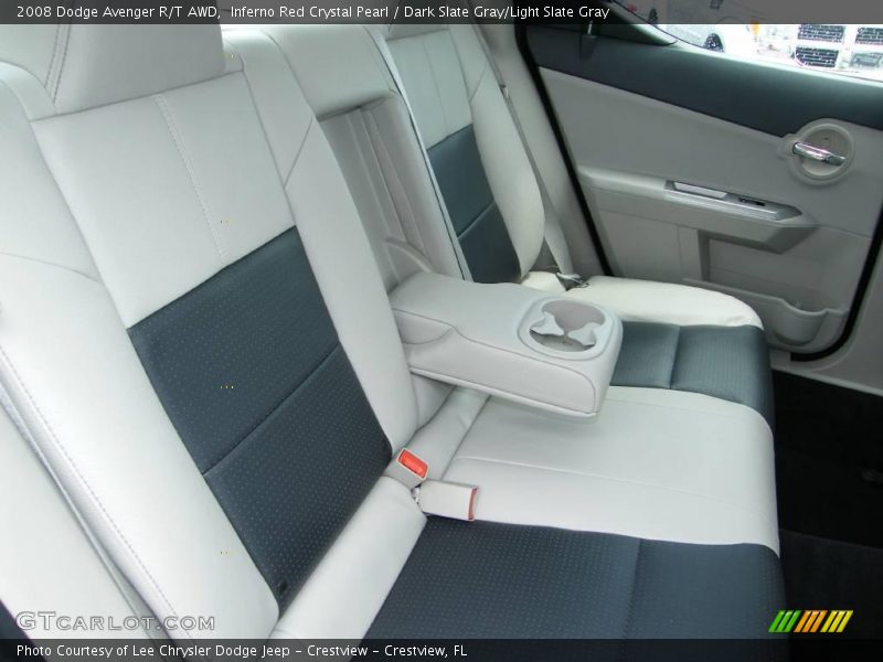 Inferno Red Crystal Pearl / Dark Slate Gray/Light Slate Gray 2008 Dodge Avenger R/T AWD