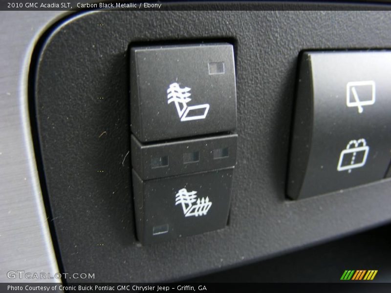 Carbon Black Metallic / Ebony 2010 GMC Acadia SLT