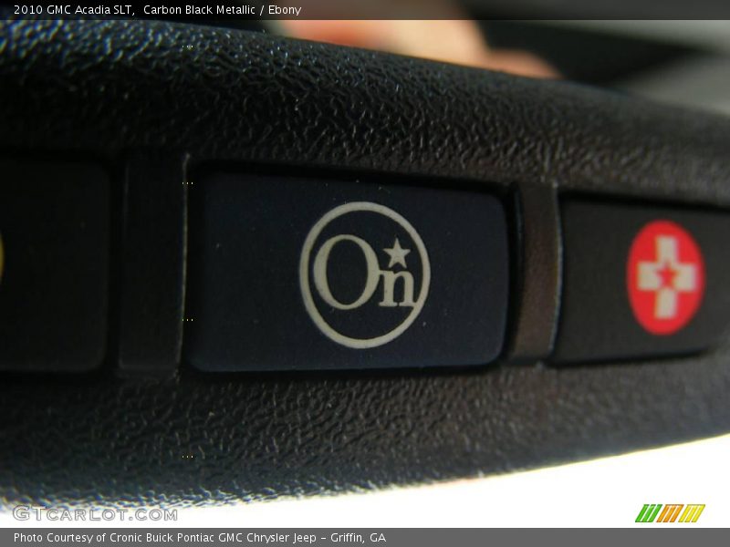 Carbon Black Metallic / Ebony 2010 GMC Acadia SLT