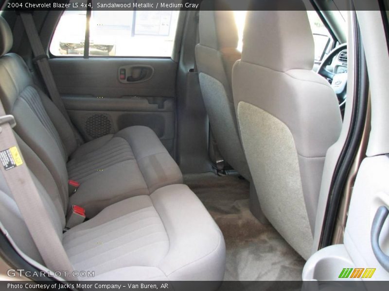 Sandalwood Metallic / Medium Gray 2004 Chevrolet Blazer LS 4x4