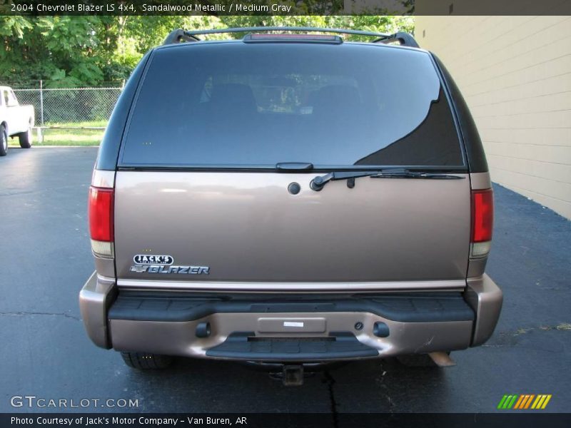 Sandalwood Metallic / Medium Gray 2004 Chevrolet Blazer LS 4x4