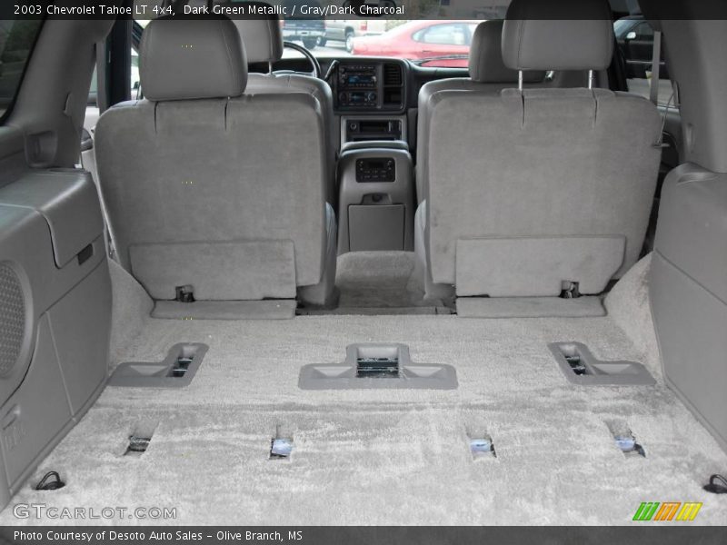 Dark Green Metallic / Gray/Dark Charcoal 2003 Chevrolet Tahoe LT 4x4