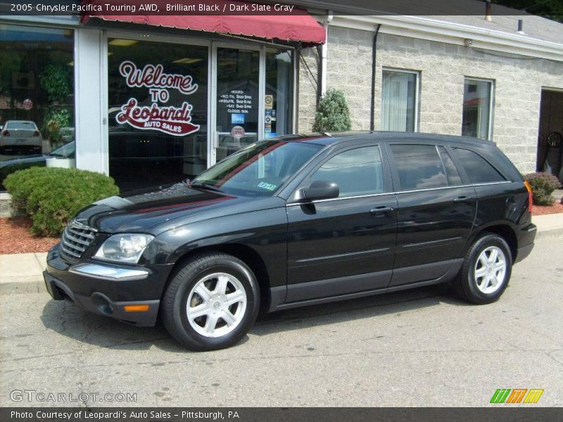 Brilliant Black / Dark Slate Gray 2005 Chrysler Pacifica Touring AWD