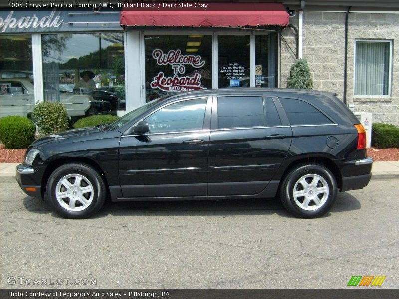 Brilliant Black / Dark Slate Gray 2005 Chrysler Pacifica Touring AWD