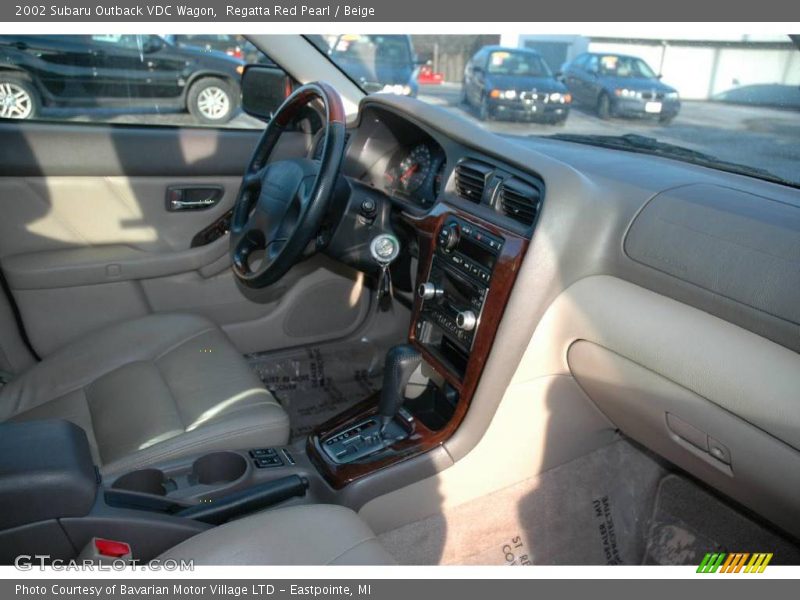 Regatta Red Pearl / Beige 2002 Subaru Outback VDC Wagon