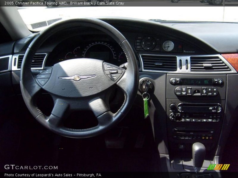 Brilliant Black / Dark Slate Gray 2005 Chrysler Pacifica Touring AWD