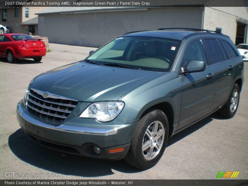 Magnesium Green Pearl / Pastel Slate Gray 2007 Chrysler Pacifica Touring AWD