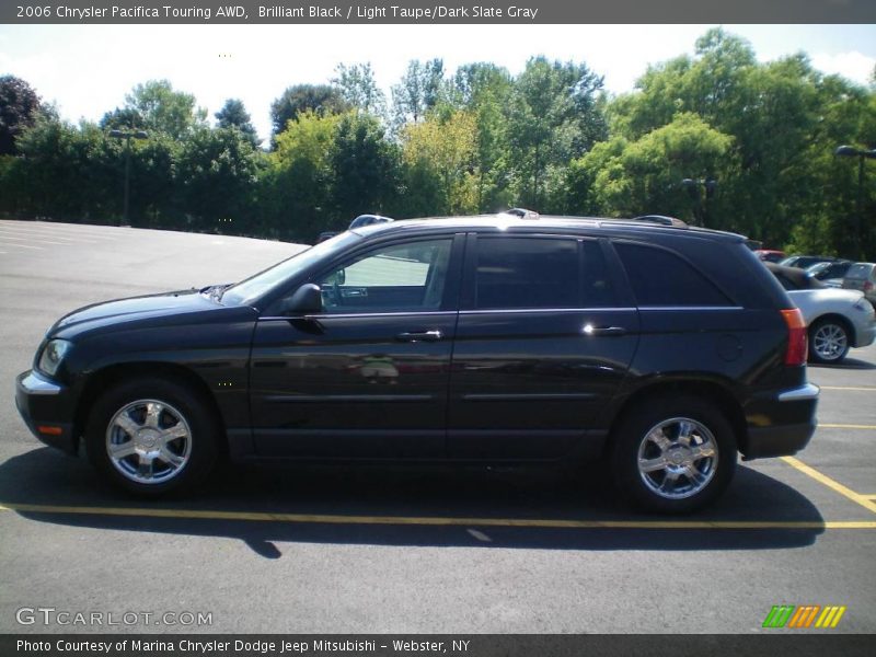 Brilliant Black / Light Taupe/Dark Slate Gray 2006 Chrysler Pacifica Touring AWD