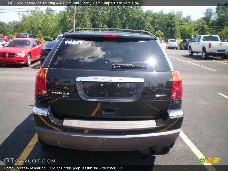 Brilliant Black / Light Taupe/Dark Slate Gray 2006 Chrysler Pacifica Touring AWD