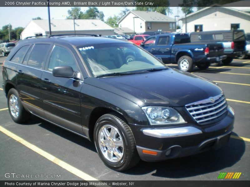 Brilliant Black / Light Taupe/Dark Slate Gray 2006 Chrysler Pacifica Touring AWD