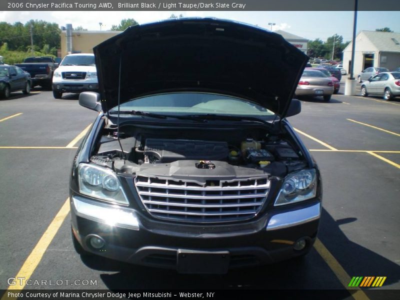 Brilliant Black / Light Taupe/Dark Slate Gray 2006 Chrysler Pacifica Touring AWD