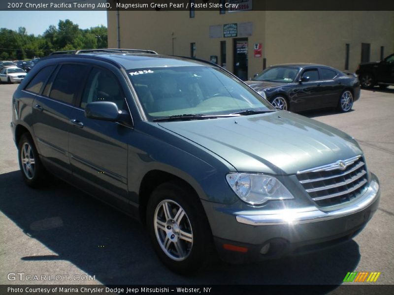 Magnesium Green Pearl / Pastel Slate Gray 2007 Chrysler Pacifica Touring AWD