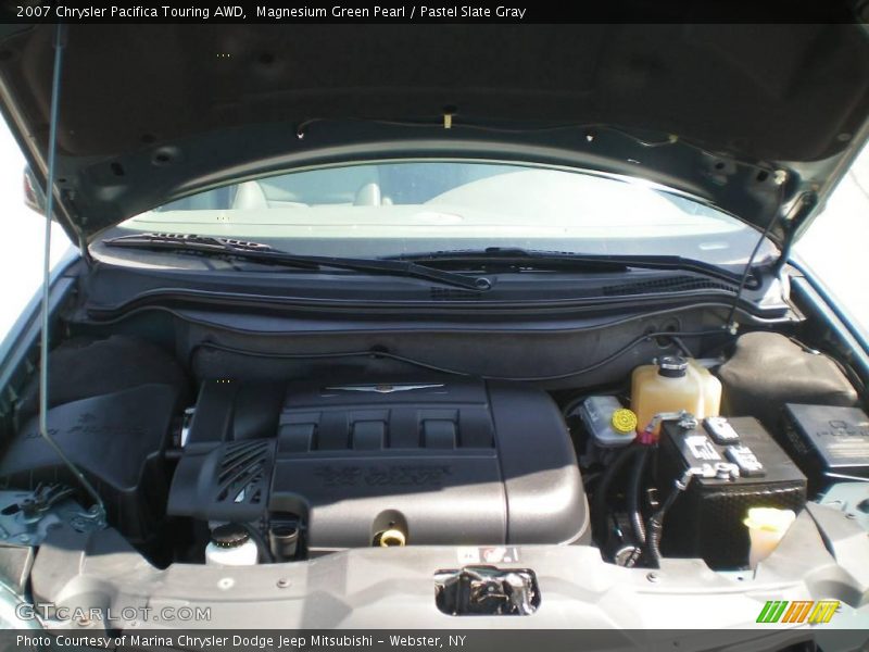 Magnesium Green Pearl / Pastel Slate Gray 2007 Chrysler Pacifica Touring AWD