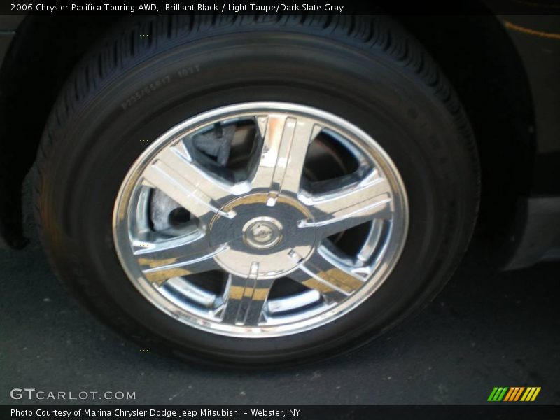 Brilliant Black / Light Taupe/Dark Slate Gray 2006 Chrysler Pacifica Touring AWD