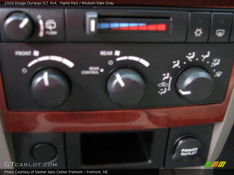 Flame Red / Medium Slate Gray 2004 Dodge Durango SLT 4x4